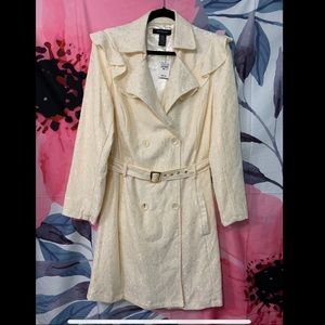 Ivory Trench Coat